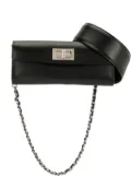 CHANEL Pre-Owned 2.55 Chain Waist Bum Bag - Black