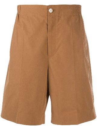 gucci pleated shorts