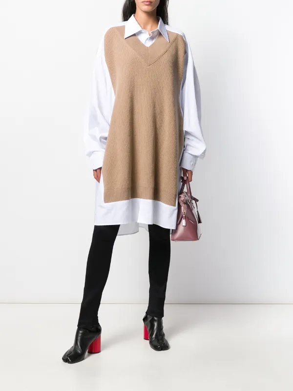 knit shirt dress