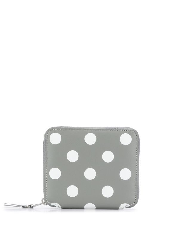 Comme des garcons hot sale polka dot wallet