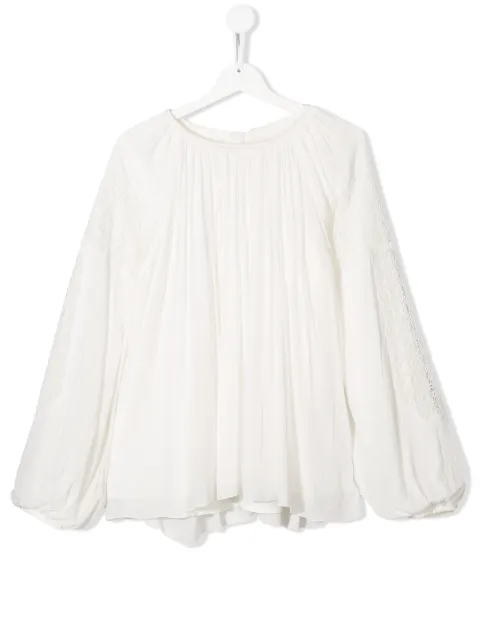 CHLOÉ billowing sleeves blouse