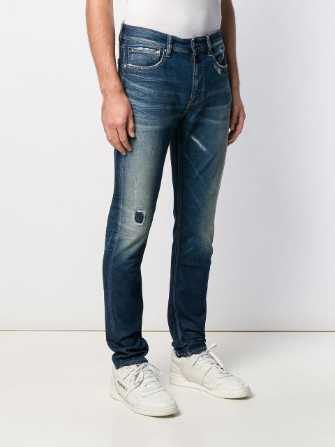 calvin klein distressed jeans