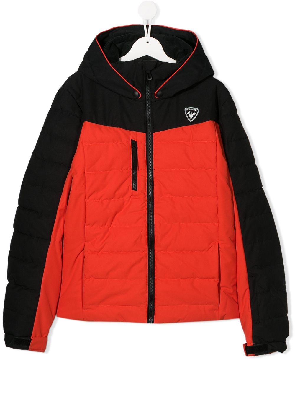 Rossignol Kids' Zipped Colour-block Jacket In Red