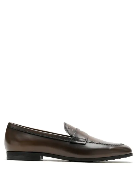 Tod's mocassins en cuir à logo embossé