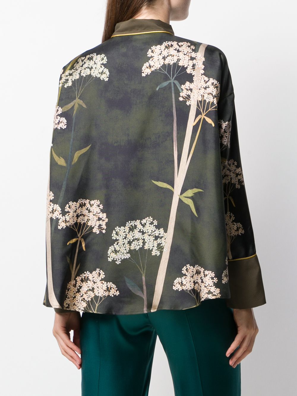 фото F.R.S For Restless Sleepers блузка на пуговицах с цветочным принтом