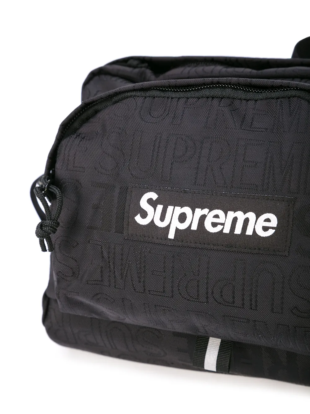 SS19 Supreme shoulder bag Black Cordura Fabric