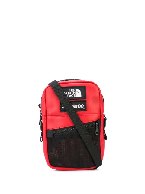 supreme x tnf shoulder bolsa