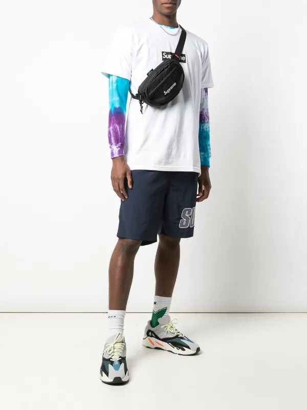 supreme logo patch belt bag