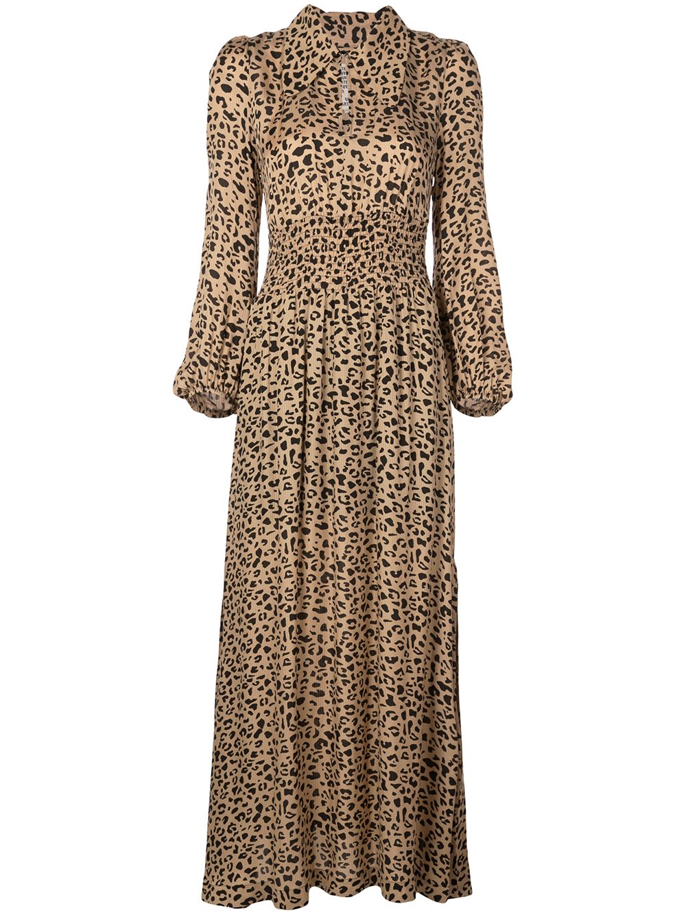 фото Baum Und Pferdgarten расклешенное платье с леопардовым принтом
