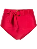 Duskii high-waisted bikini bottoms - Red