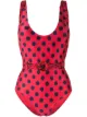 Image 1 of Duskii Cerise braided one piece