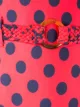 Duskii Cerise braided one piece