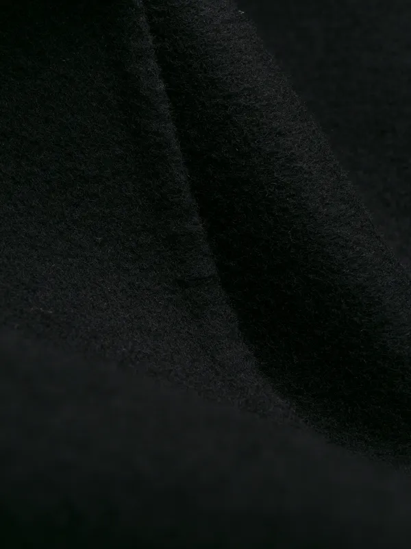 Valentino Garavani Asymmetric Draped Cape | Black | FARFETCH CA