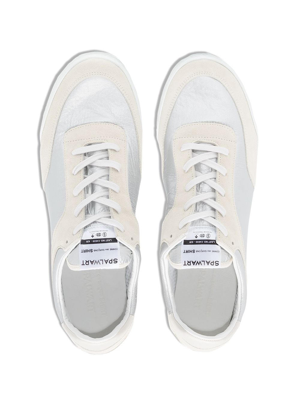 фото Comme des garçons shirt x spalwart pitch low top sneakers