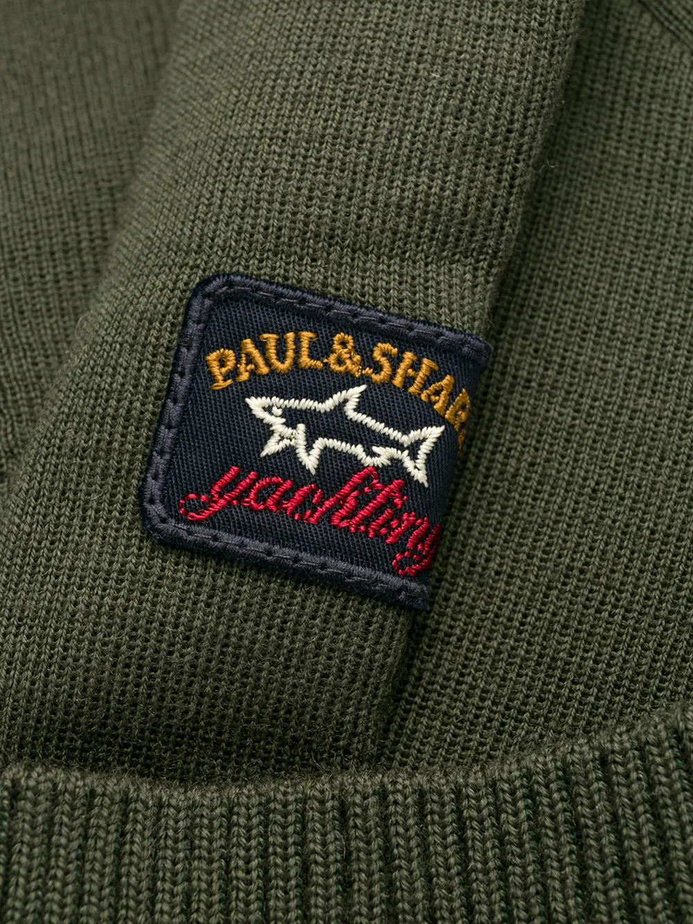 paul and shark half zip jumper