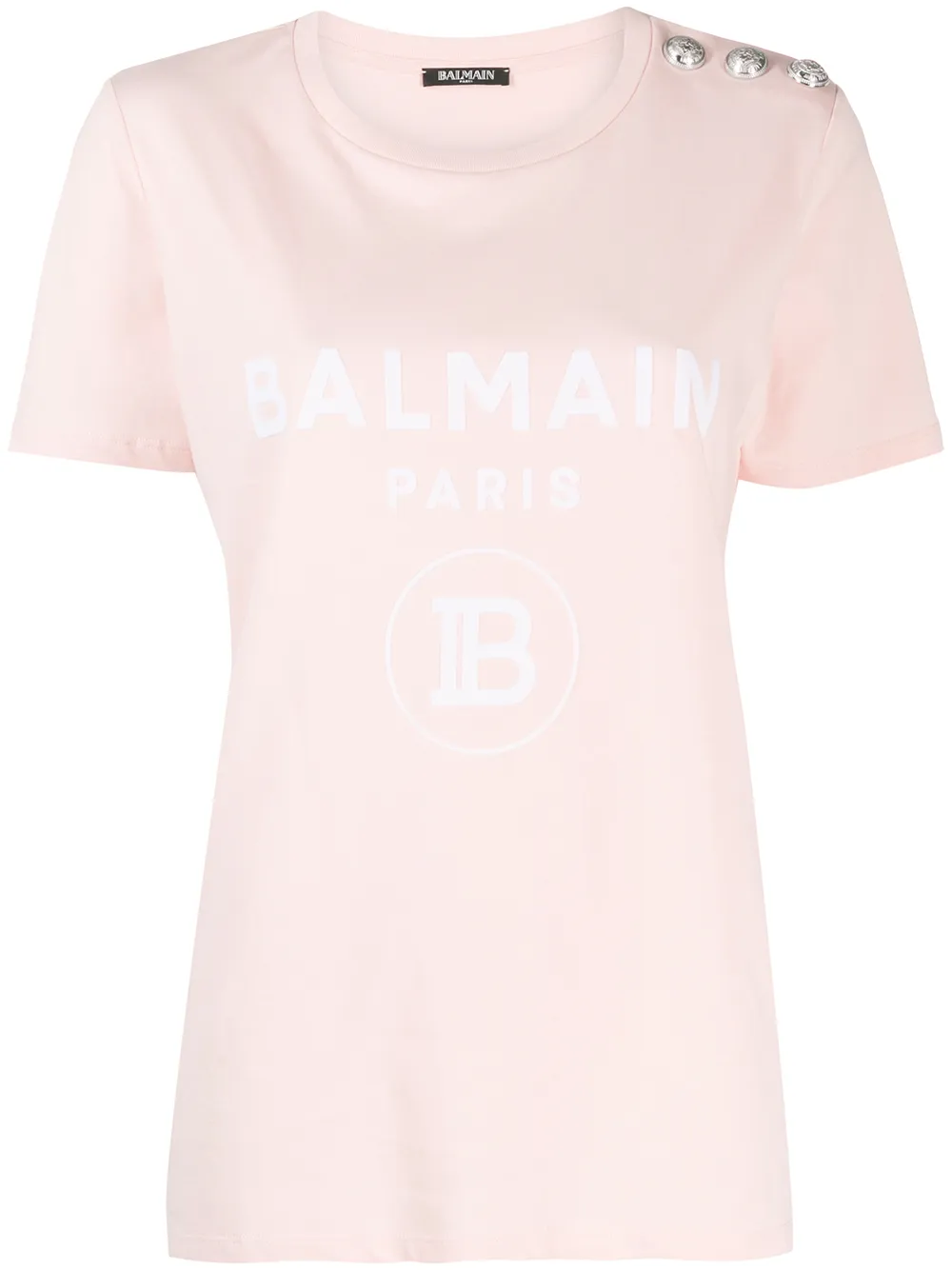 Balmain T-Shirt Mit Logo-Print MxHSh gtLQa Balmain T-Shirt Mit Logo-Print MxHSh gtLQa