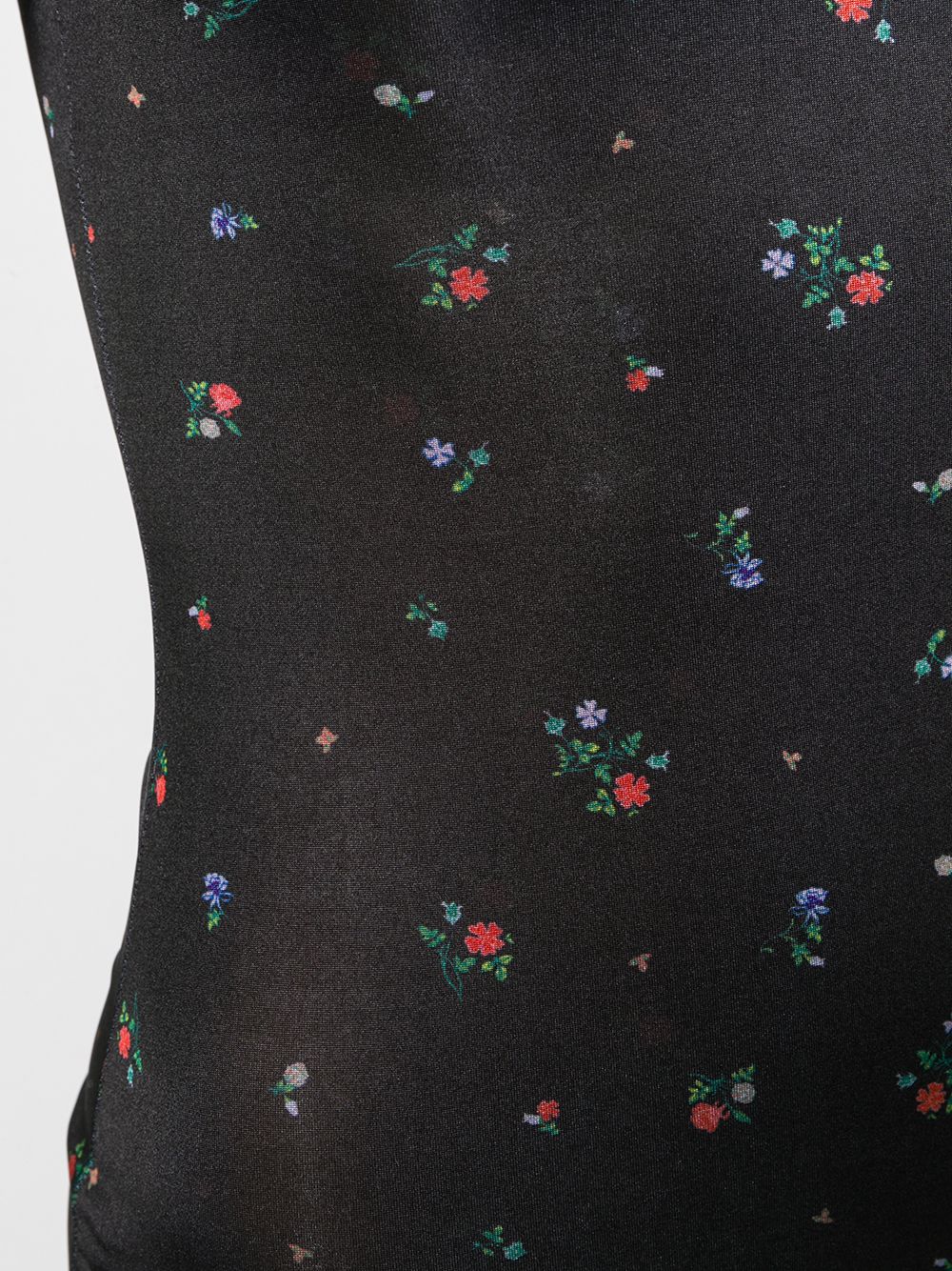 Vetements Roll-neck Bodycon Dress In Black