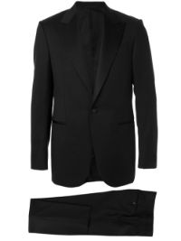 ＜Farfetch＞ Zegna ツーピース スーツ - ブラック画像
