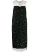 Image 1 of Nº21 tulle overlay crystal-embellished dress