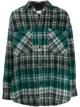 Image 1 of Faith Connexion check oversized shirt