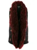 Ann Demeulemeester fur trimmed waistcoat - Black