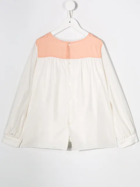 CHLOÉ SILK TUNIC TOP