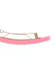 Marc Jacobs rhinestone logo hair clip