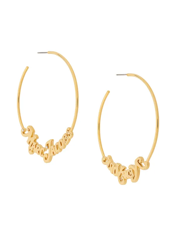 marc jacobs hoop earrings