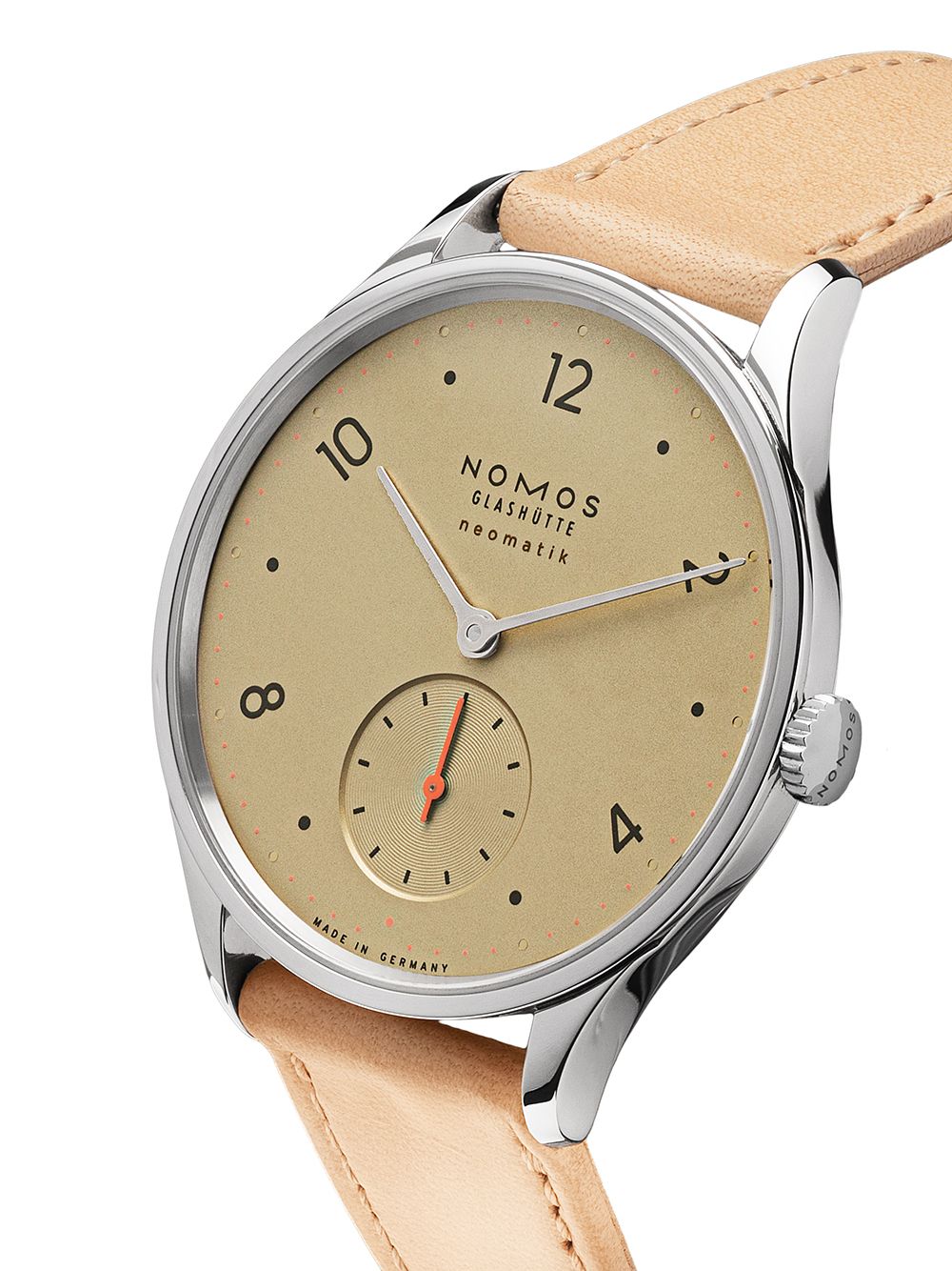 фото Nomos glashütte наручные часы minimatik champagne 35.5 мм