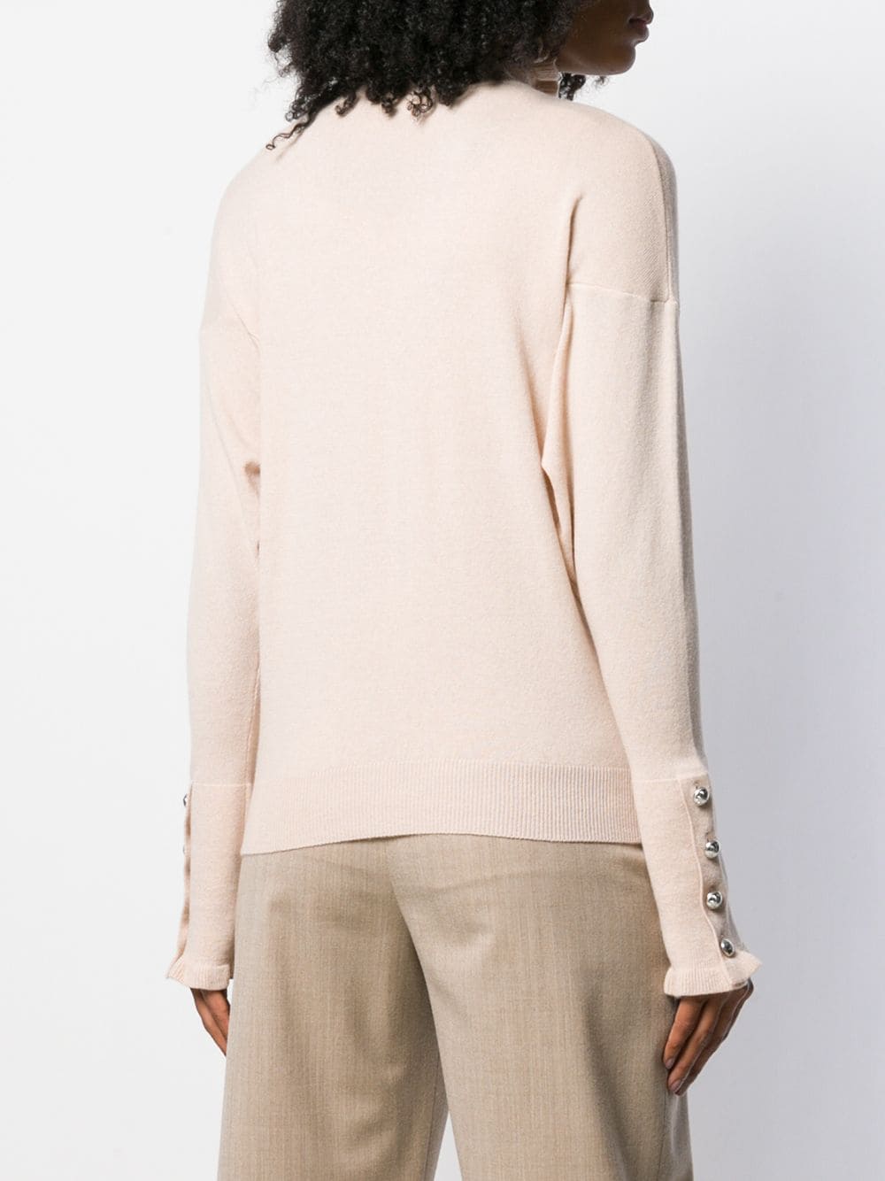 Chloé Turtleneck Ruffle Sweater - Farfetch