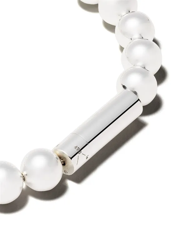Le Gramme Le 47 Beads Bracelet | Silver | FARFETCH AU