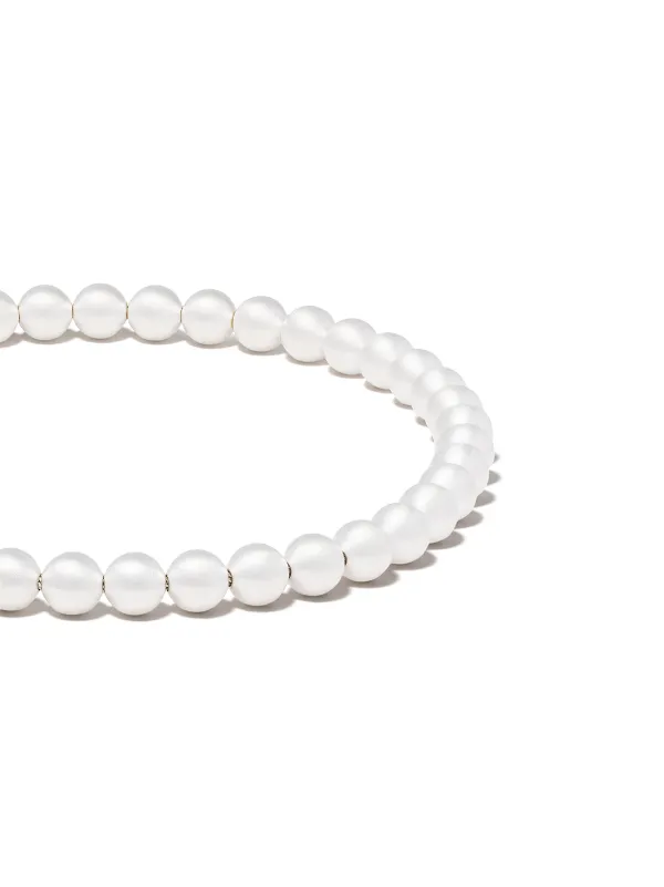 Le Gramme Le 25g Beaded Bracelet | Silver | FARFETCH AZ