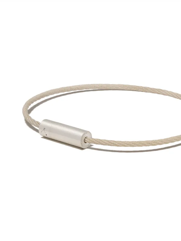 Le Gramme 7 Grams Cable ブレスレット | シルバートーン | FARFETCH JP