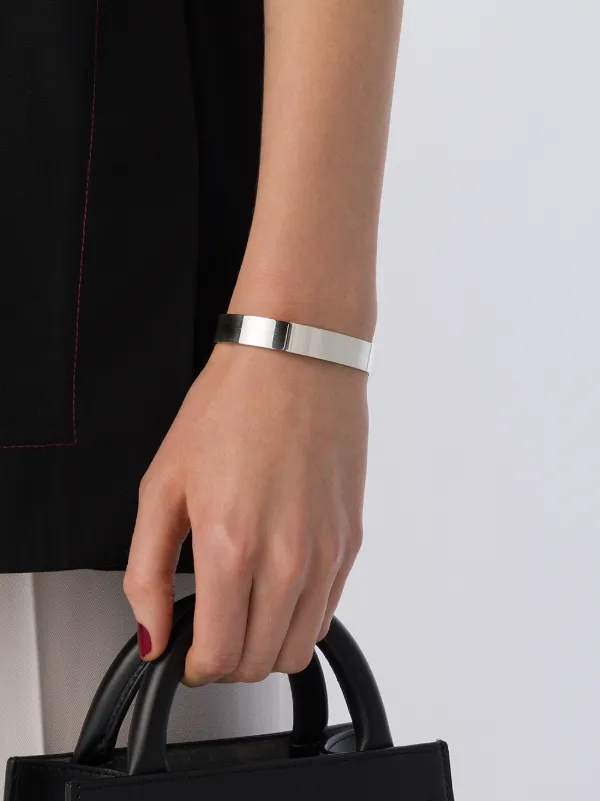 Le Gramme リボン ブレスレット | シルバートーン | FARFETCH JP