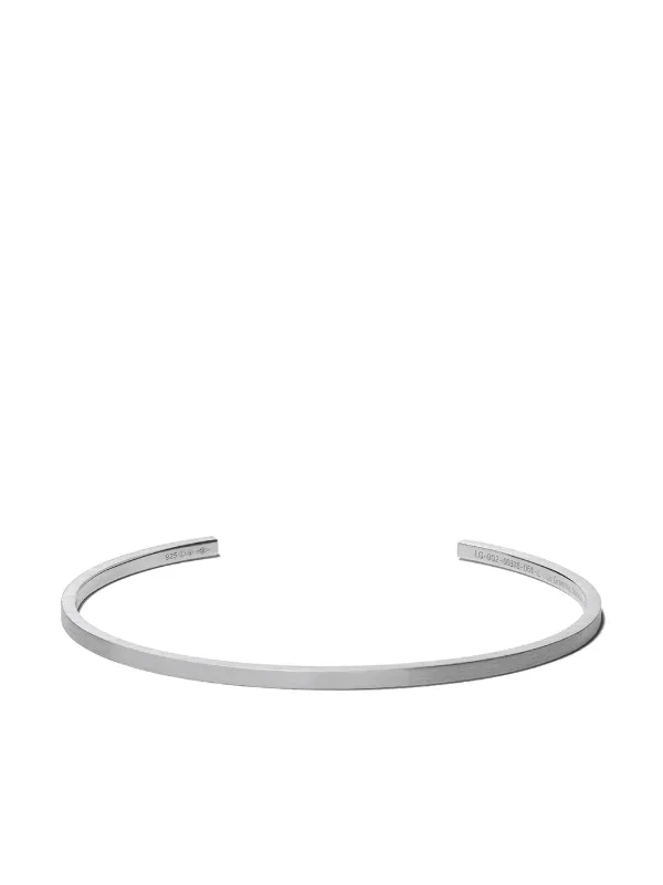 Le Gramme 7g Ribbon ブレスレット | シルバートーン | FARFETCH JP