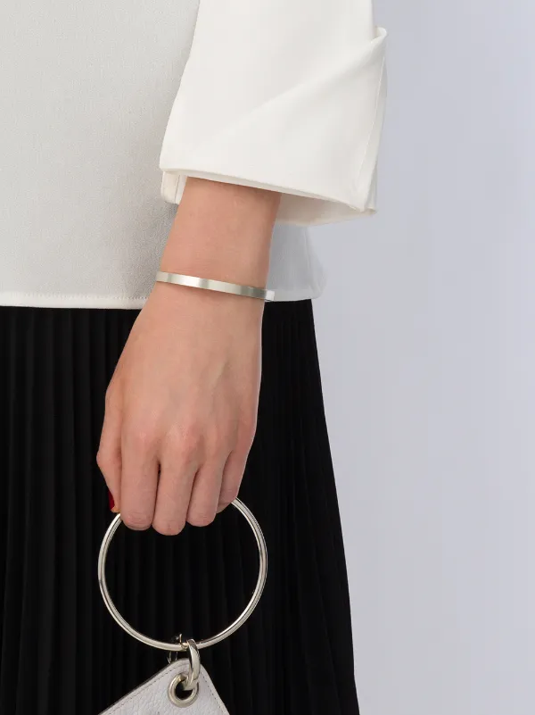 アクセサリー le gramme 15g silver bangle Le Gramme 15 Grams Ribbon Bracelet | Silver | FARFETCH AO