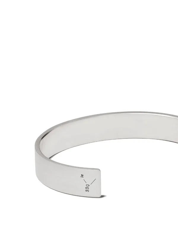 Le Gramme Le 33 リボン ブレスレット | シルバートーン | FARFETCH JP