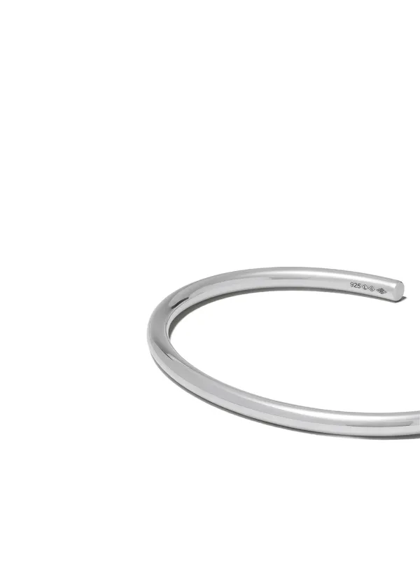ブレスレット Le Gramme LE GRAMME silver bangle bracelet LG_CARBR01_15 Le Gramme Le 15 Grammes Bangle Bracelet | Silver | FARFETCH