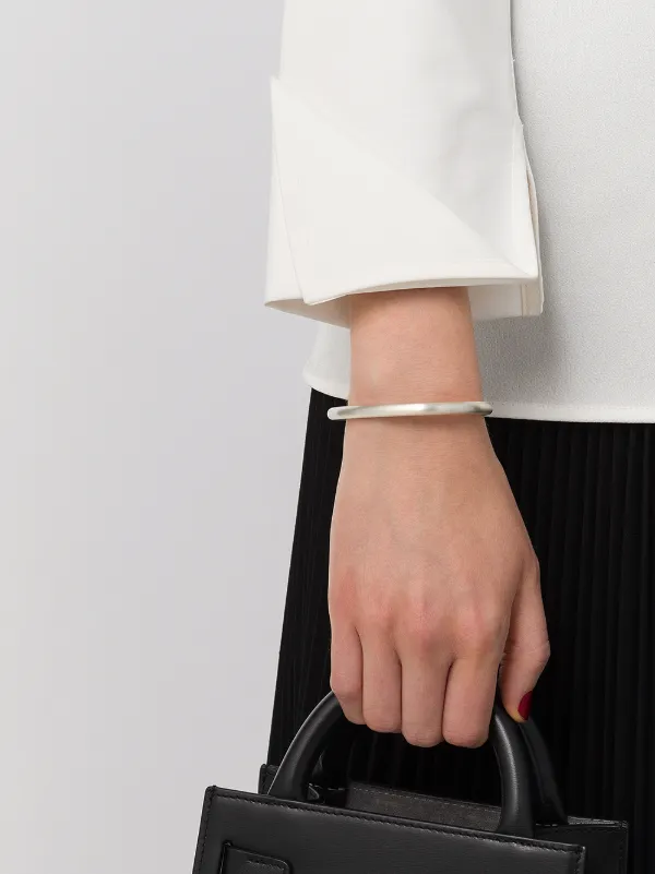 Le Gramme Brushed Bangle Bracelet | Silver | FARFETCH