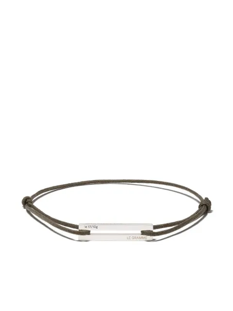 Le Gramme 17/10g cord bracelet 