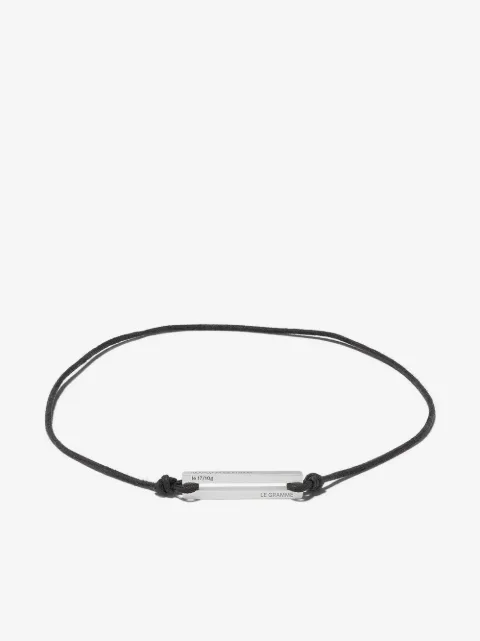 Le Gramme Pulseira em corda de 17/10g