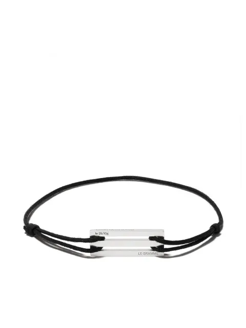 Le Gramme 25/10g cord bracelet 