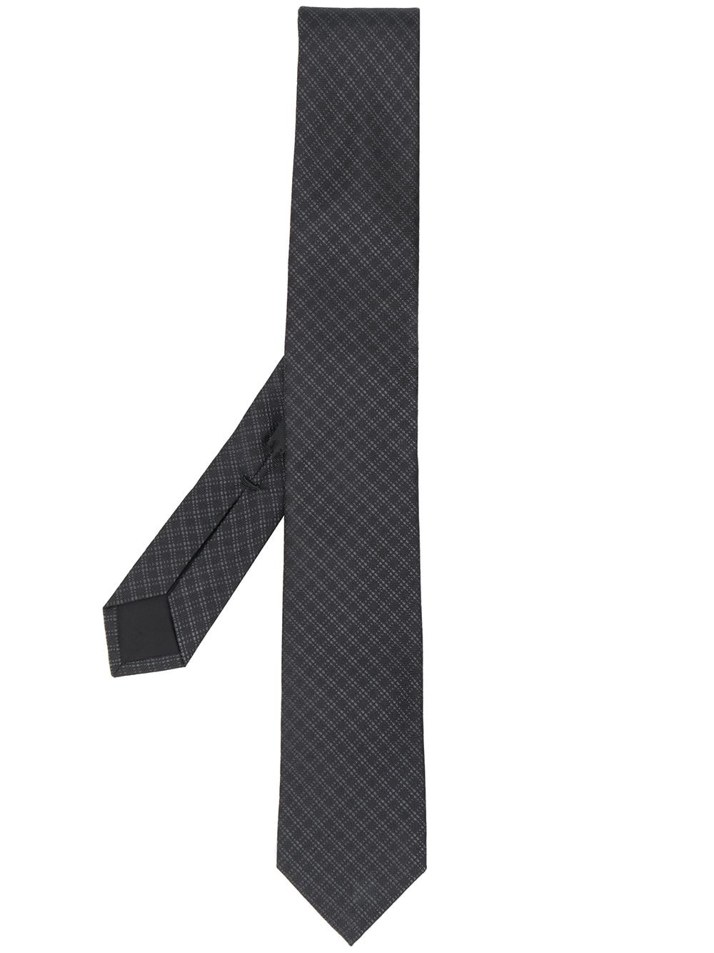 фото Boss Hugo Boss галстук с геометричным узором
