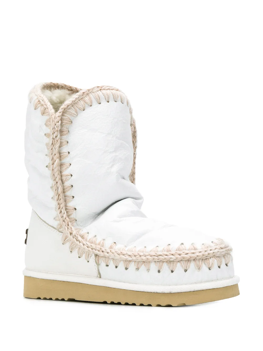 Mou stitch trim Eskimo boots | Ankle Boots | Image 2