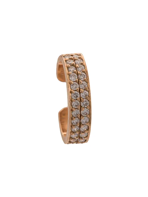 Bijou d'oreille en blanc 18ct orné de diamants - Anita Ko - Modalova