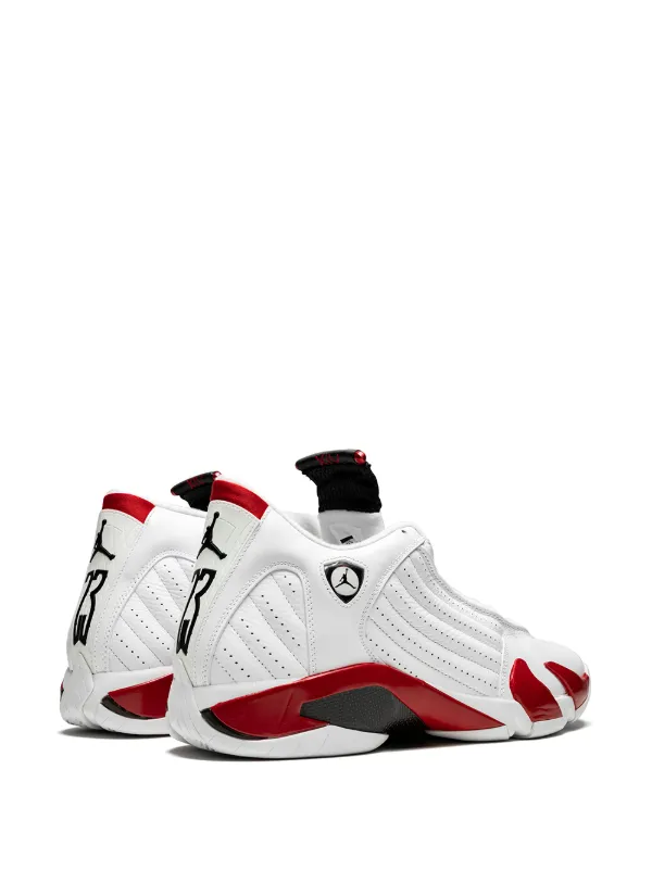 14s white and red best sale