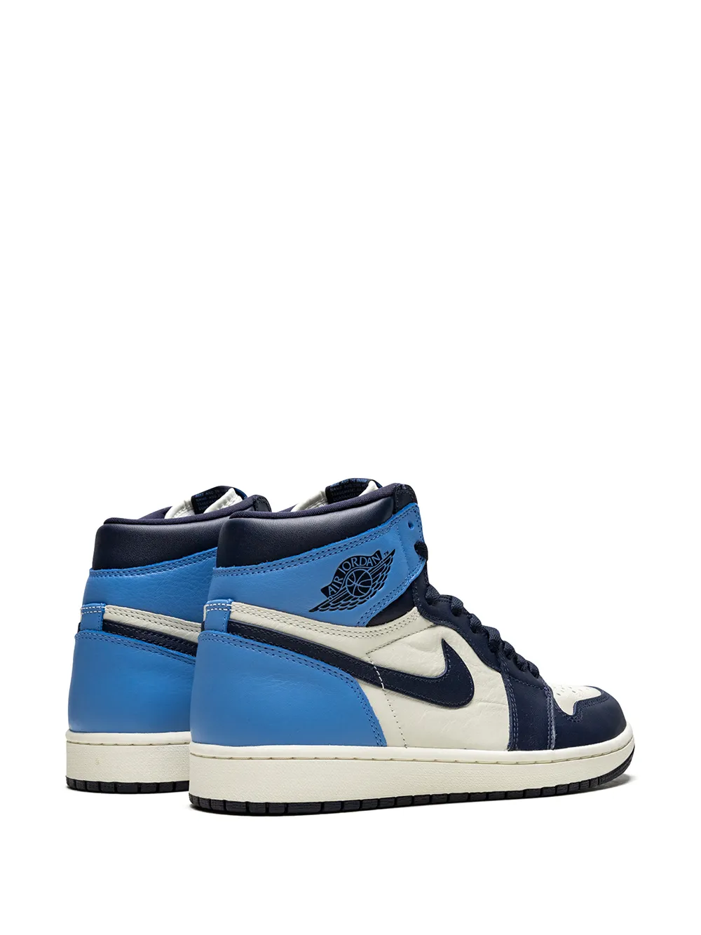 air jordan 1 retro high og obsidian unc women's