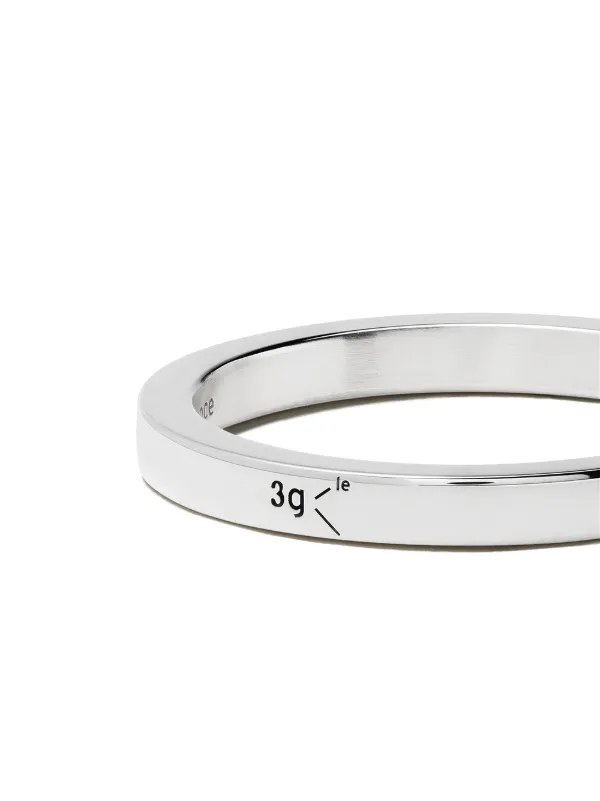 Le Gramme Le 3 Grammes リボン リング | シルバートーン | FARFETCH JP