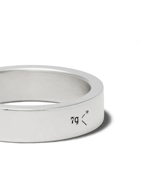 Le Gramme Le 7 Grammes Ribbon Ring | Silver | FARFETCH