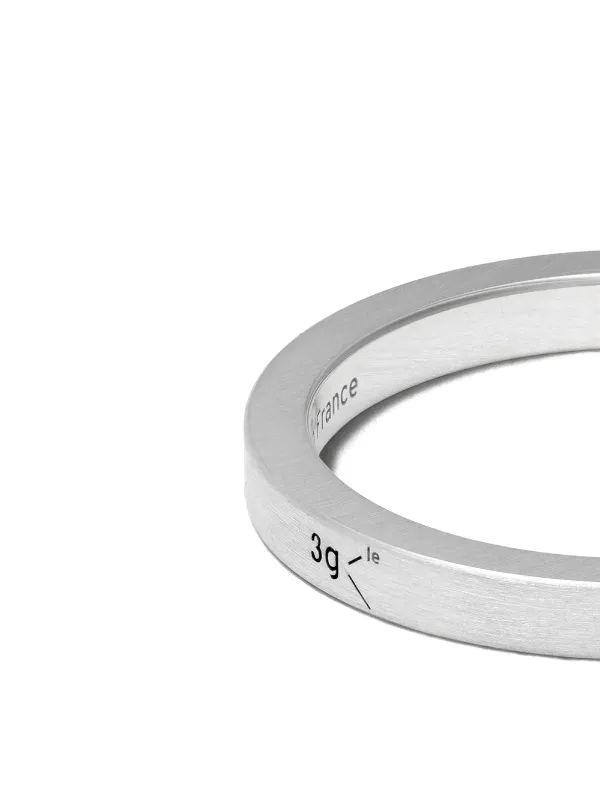 Le Gramme Le 3 Grammes Ribbon Ring | Silver | FARFETCH